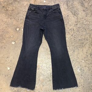 American Eagle Curvy Super High Waisted Flare size 10 short